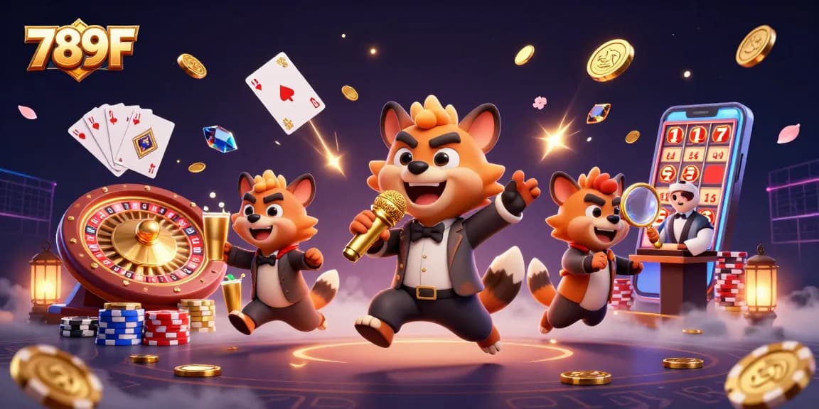 Engage with exciting games at 789F's casino club, featuring vibrant animations and thrilling action.