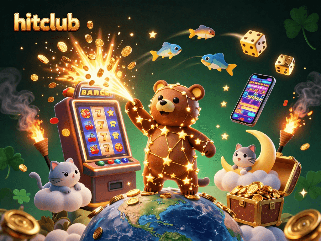 Experience engaging gaming at hitclub with vibrant jackpots and interactive casino elements.