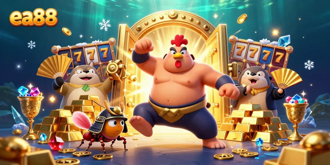 Experience the excitement of ea88 slots with summoning characters and winning treasures.