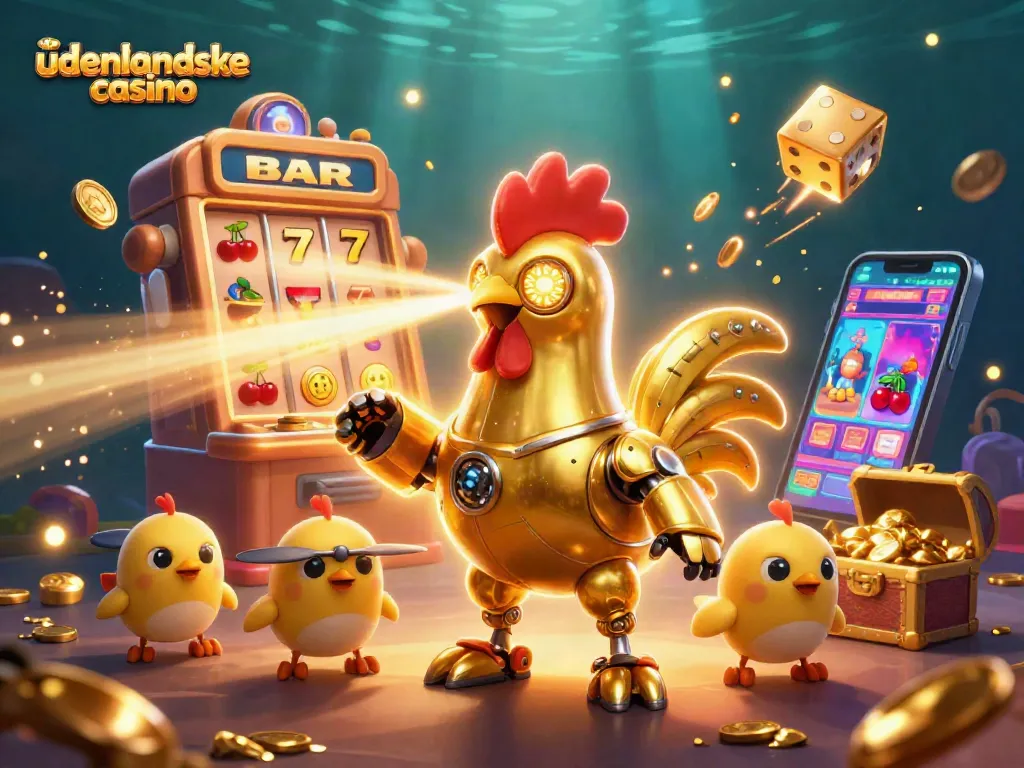 Experience the thrill of udenlandske casino with vibrant 3D graphics and exciting gameplay elements.