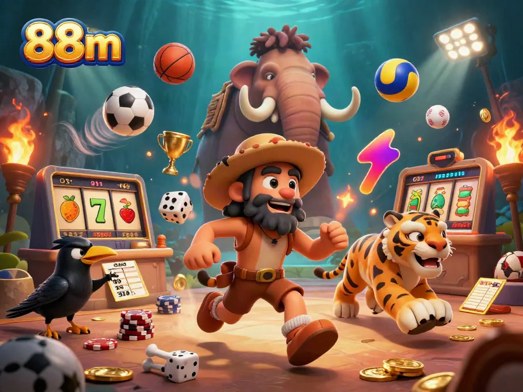 Experience thrilling gameplay at 88m with dynamic slot machines and exciting casino action.