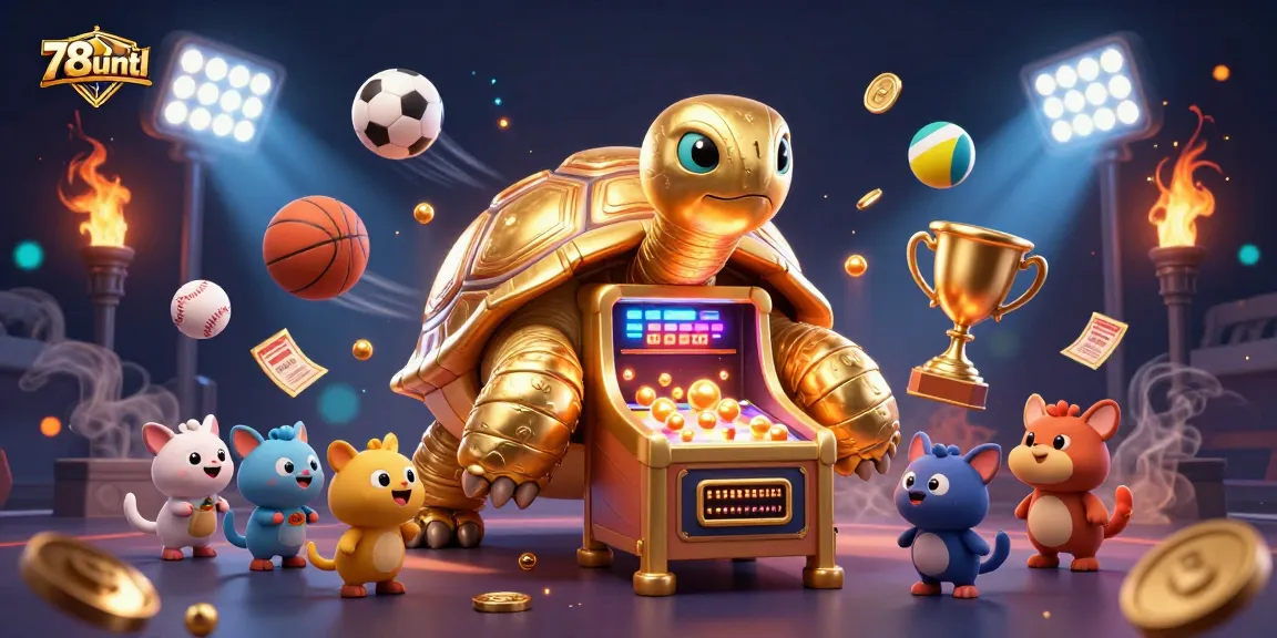 Experience excitement at 78wintl with thrilling golden gambling elements and vibrant characters.
