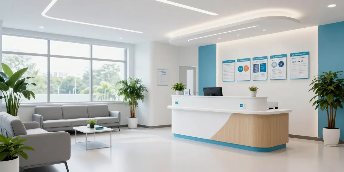 Potenzmittel consultation at a healthcare clinic, showcasing patient care and medical services.