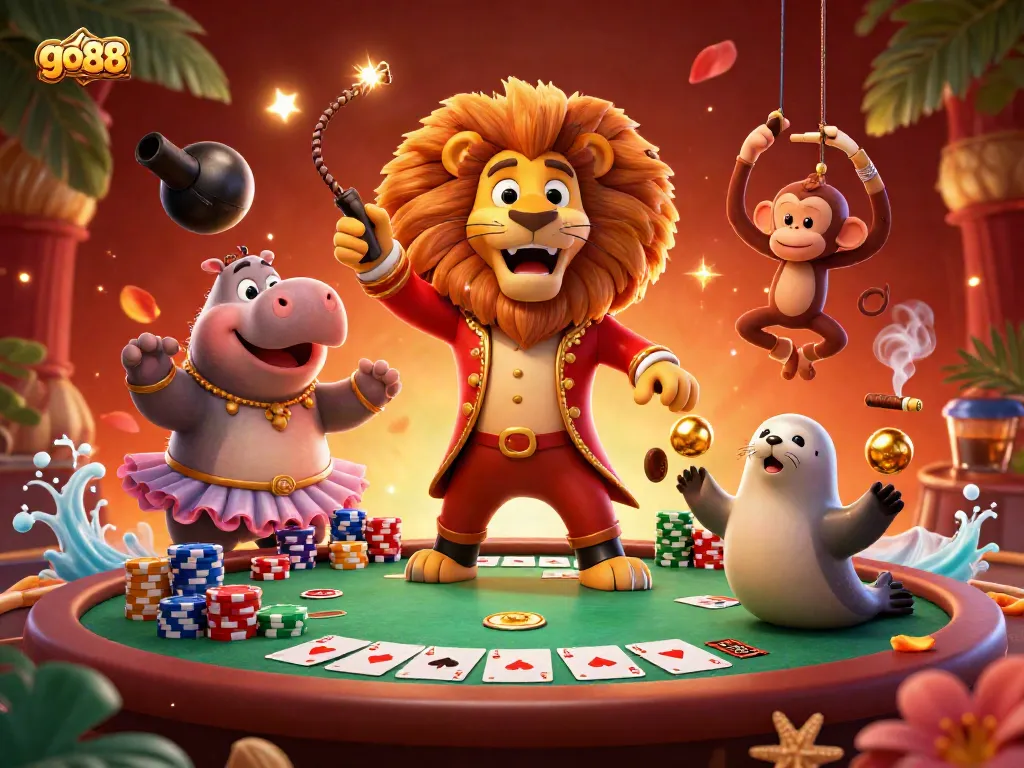 Experience exhilarating gameplay with go88 featuring a vibrant circus atmosphere and dynamic casino elements.