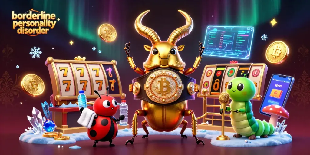 Engage with the world of borderline personality disorder at a vibrant casino showdown.