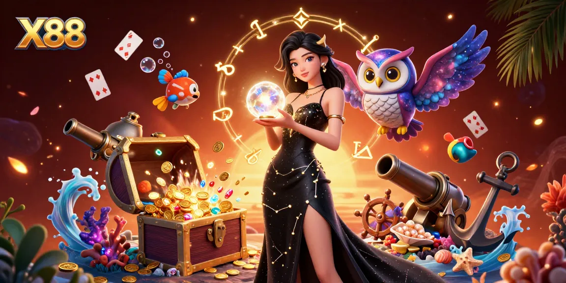 X88 captivates players with immersive gaming through vibrant slots, stunning visuals, and thrilling adventures.