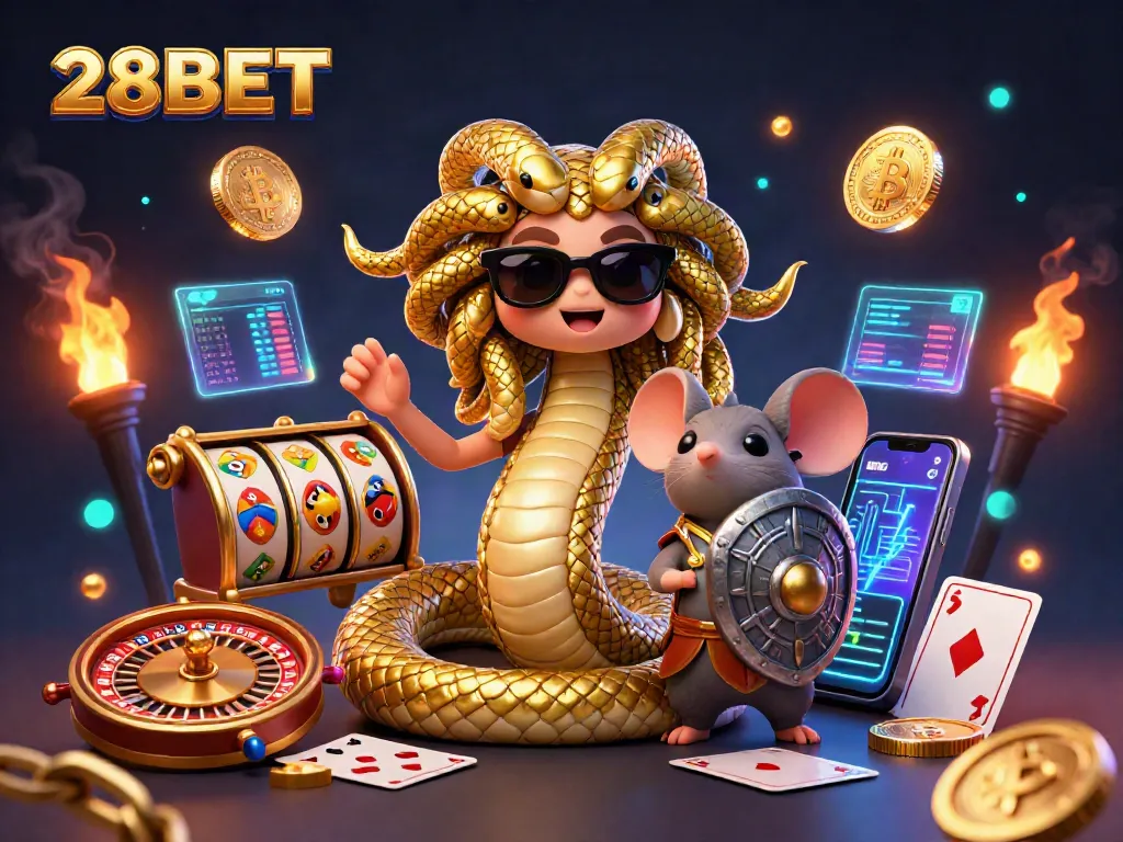 Engage in exciting gameplay with 28BET, featuring dynamic characters and gaming elements.