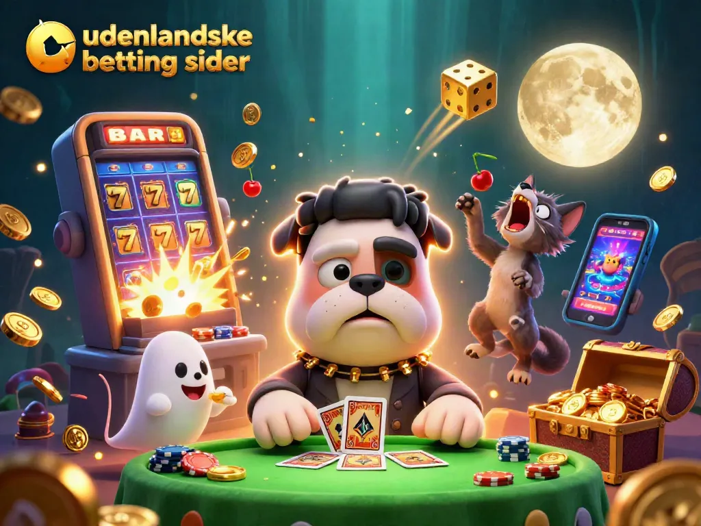 Experience the thrill of udenlandske betting sider with an enchanting casino scene bursting with excitement.