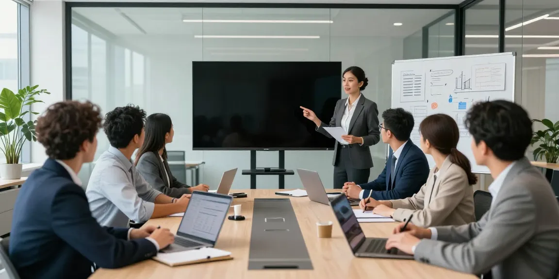 Colaboración en oficina moderna mostrando cómo bbva es innovador en finanzas.