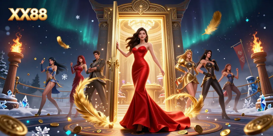 Bet on exhilarating moments with XX88 in a luxurious casino atmosphere filled with dynamic game elements.