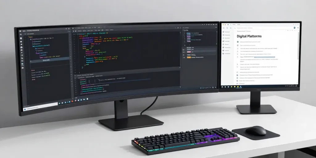 wann die Mietkaution zurückgezahlt wird - Softwareentwicklung und digitale Plattformen in modernen Büroräumen.