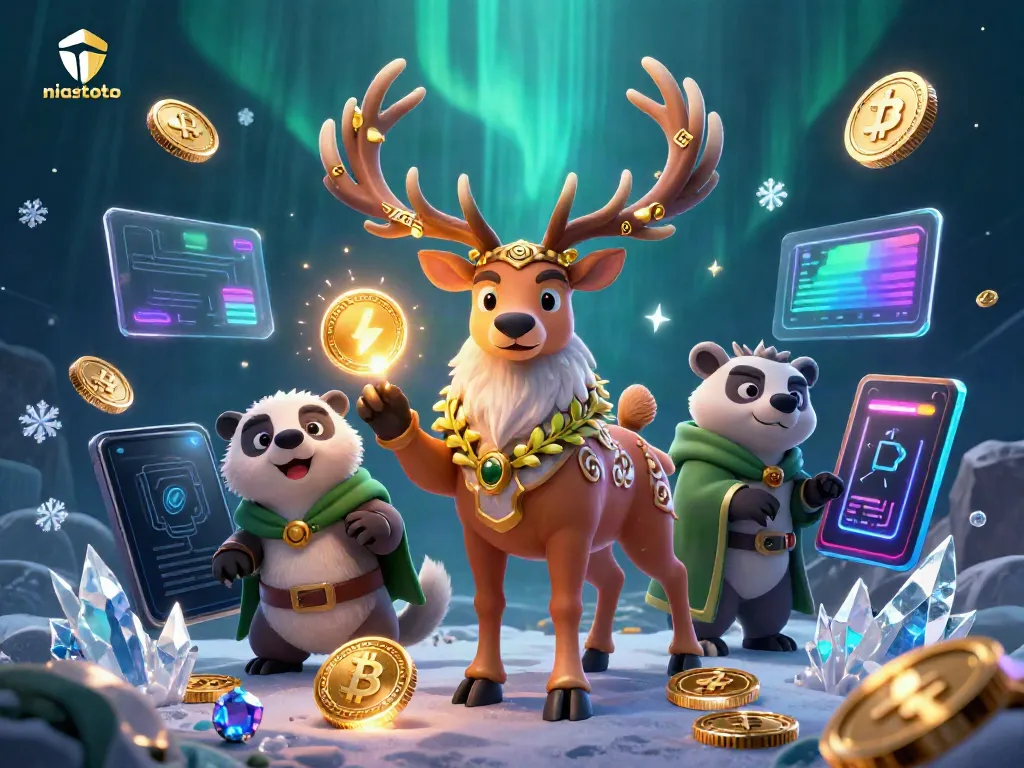Permainan yang mengasyikkan di niastoto dengan karakter stag dan badger di dunia kasino