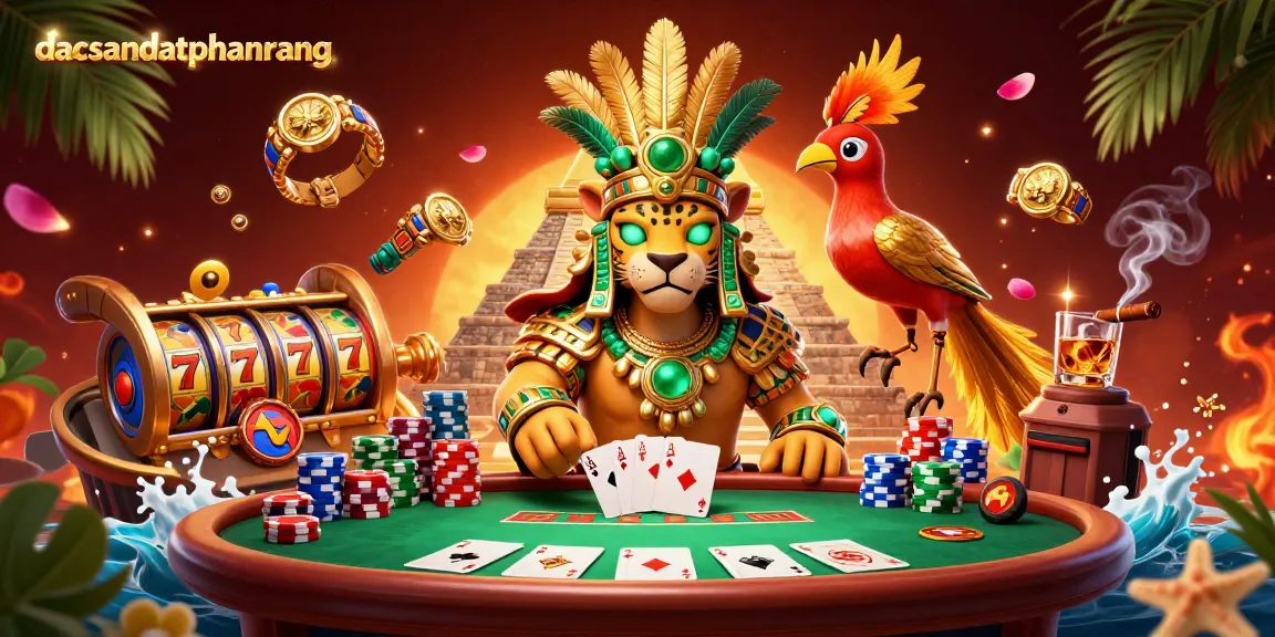 Engage with dacsandatphanrang as you enjoy dynamic gambling elements in 3D.