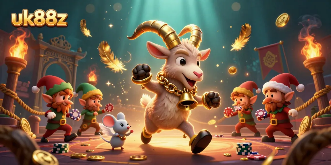 Experience thrilling games at uk88z's spooky holiday casino with festive Krampus and playful gremlins.