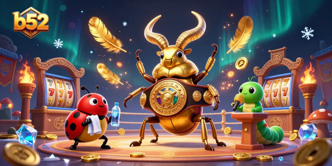 Experience b52 in a vibrant online casino scene featuring dynamic slot machines and engaging characters.