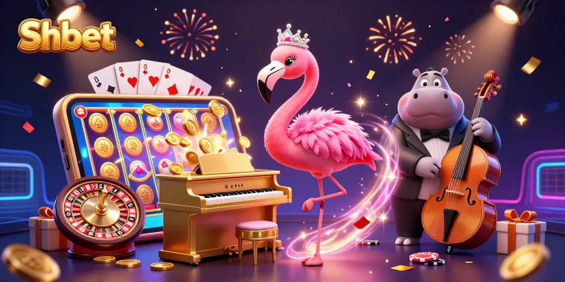 Shbet casino scene featuring lounge singers and vibrant games for an engaging experience.