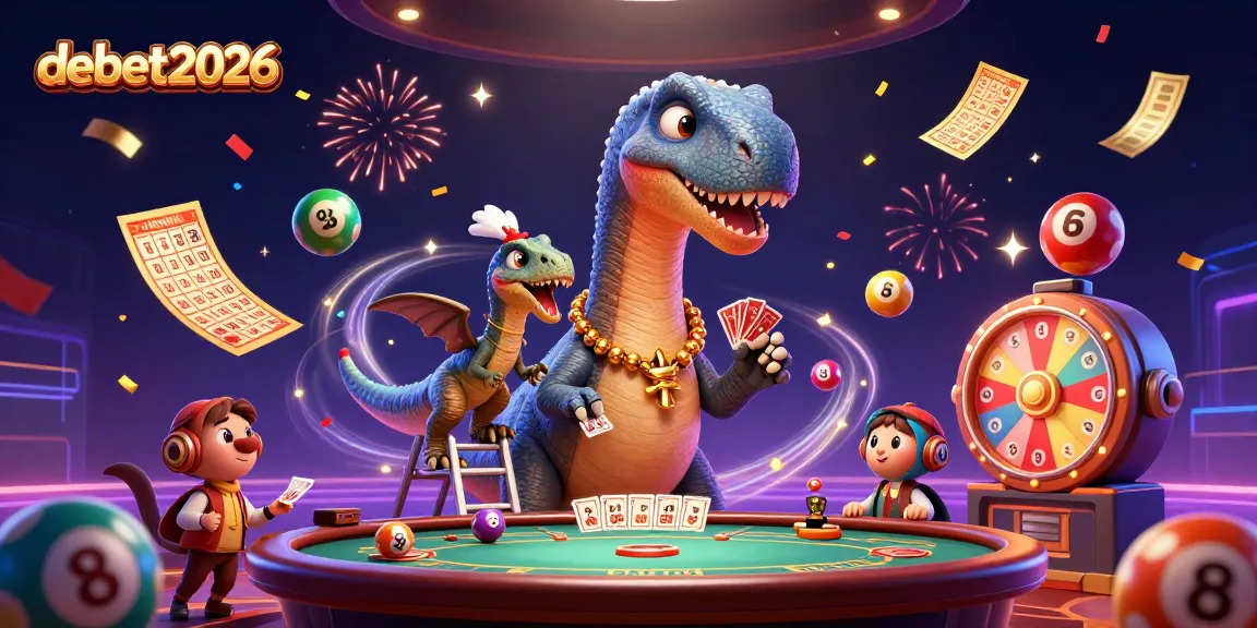 Experience dynamic gaming excitement with debet2026 in this vibrant casino scene.