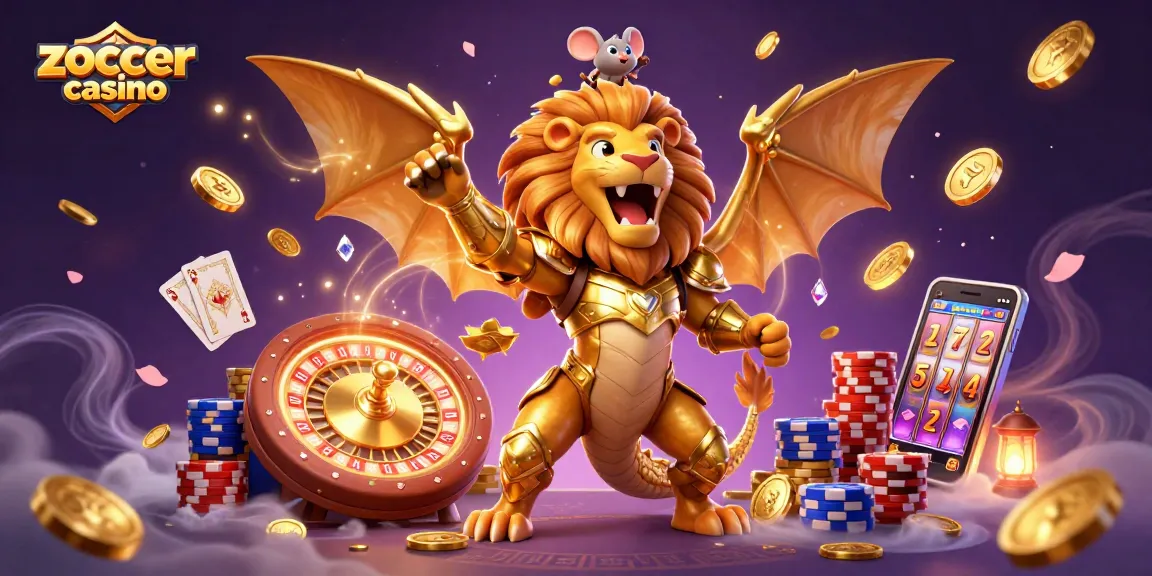 Zoccer casino offers thrilling gameplay with vibrant 3D elements and exciting casino symbols