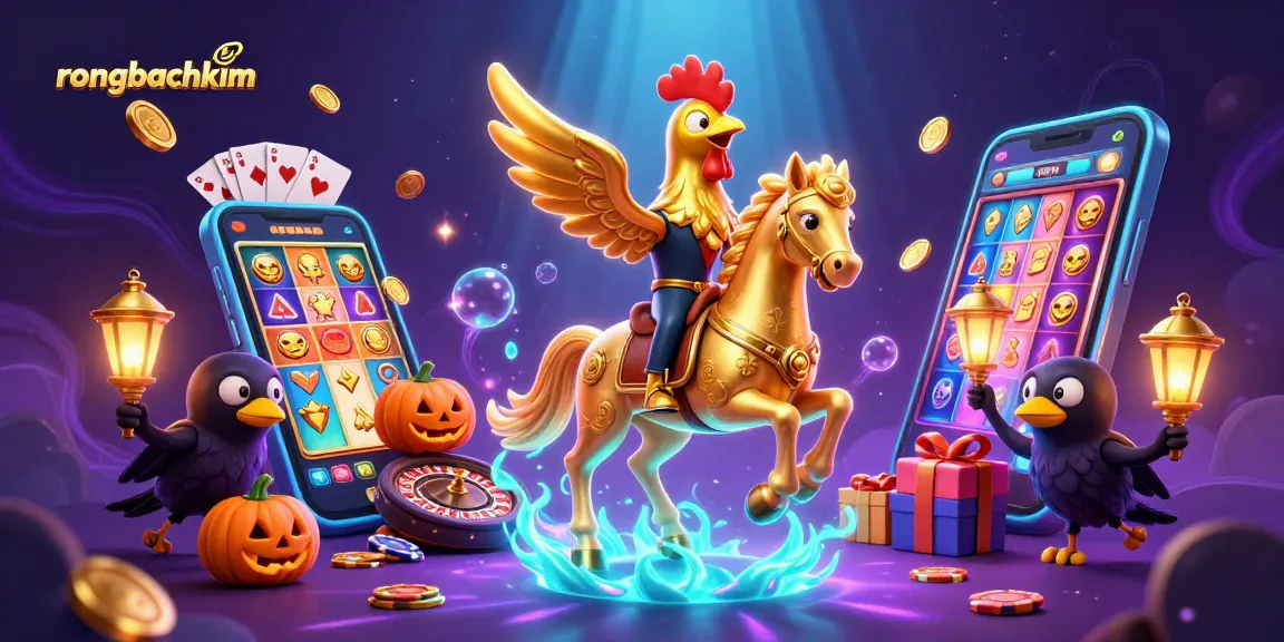 Experience thrilling wins with rongbachkim in a vibrant, midnight casino adventure.
