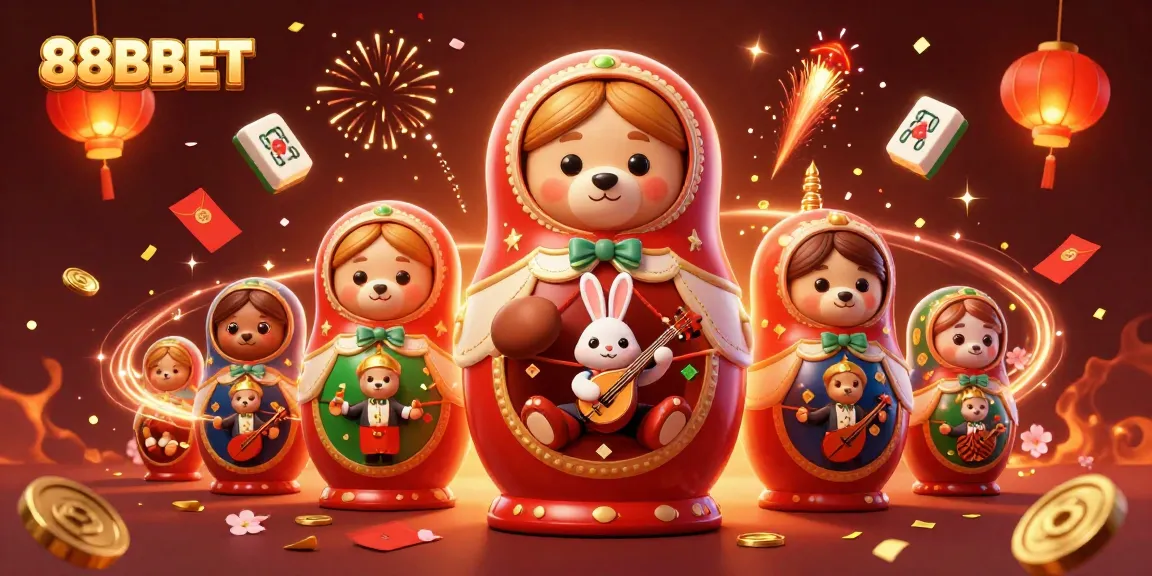 Experience thrilling games at 88BBET with enchanting casino illustrations and unique characters.