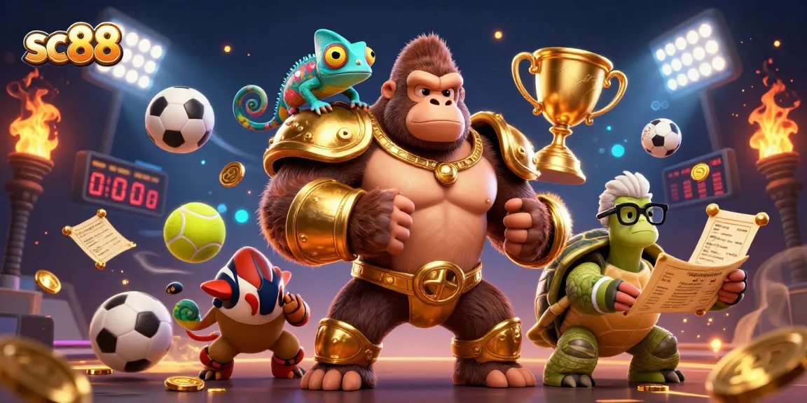 Engage with sc88 and win thrilling bets in a vibrant casino illustration.