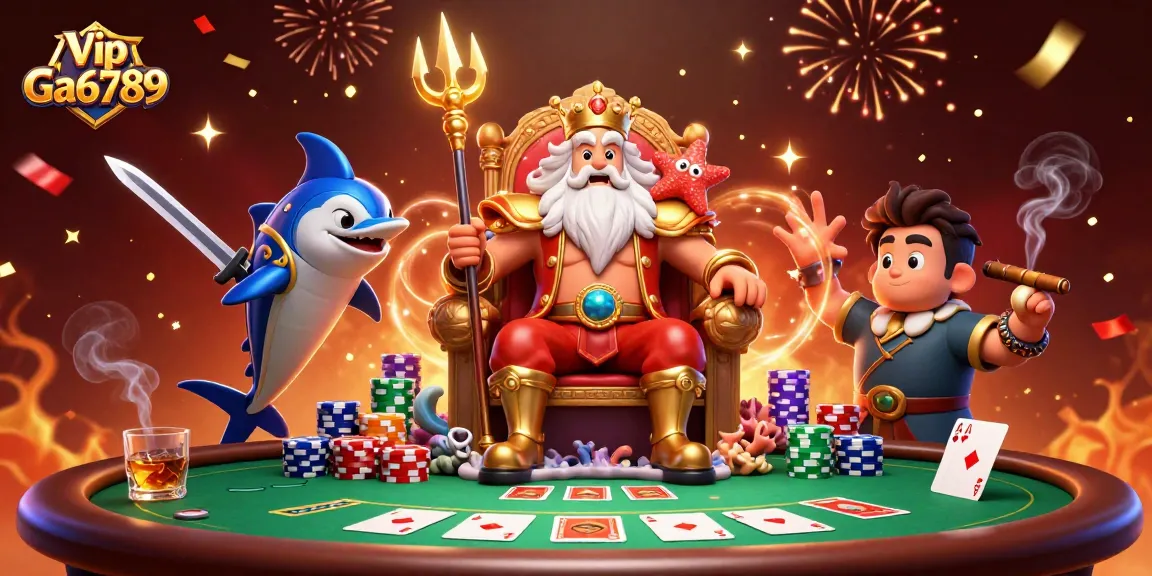 Experience thrilling gameplay at Vip Ga6789 with vibrant poker action and exciting casino elements.