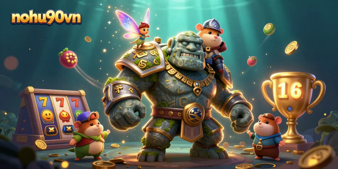 Experience thrilling wins with nohu90vn's dynamic slot games and enchanting 3D characters.