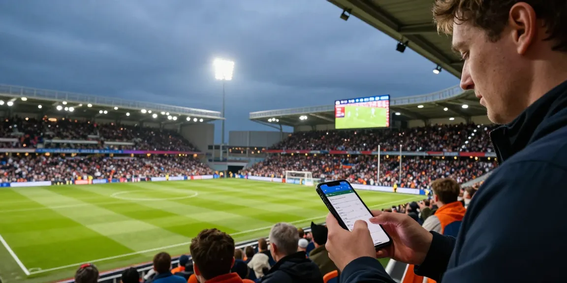 CakhiaTV: Live betting predictions and match odds analysis in an exciting football stadium scene.