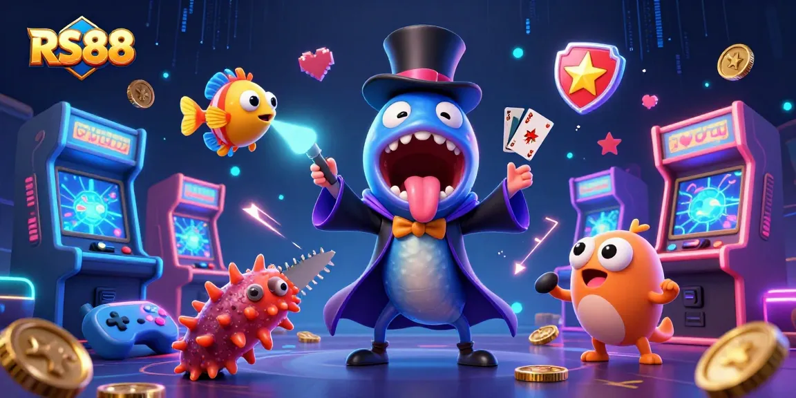 RS88 brings excitement to gaming with a magical aquatic scene, featuring enchanting characters in a dynamic casino setting.