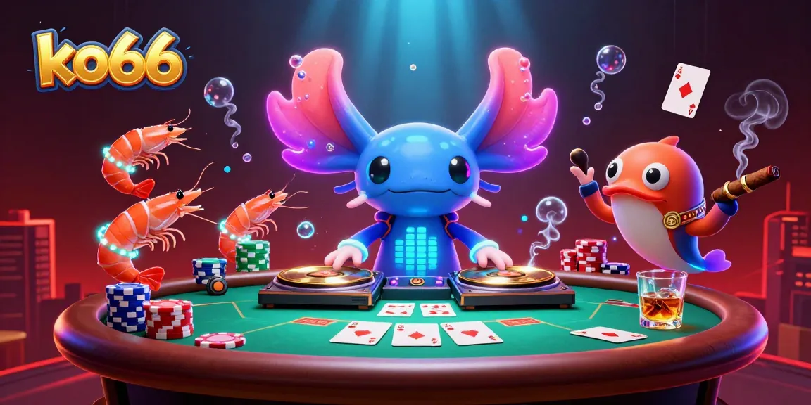 Experience exciting casino gaming with ko66 featuring vibrant characters and dynamic poker elements.